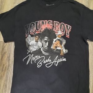 NBA Young Boy graphic tee